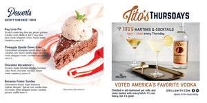 Tito's Thursdays 7x7 Menu