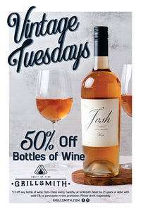 Vintage Tuesdays 50% Off Foam Easel Poster (24x36)