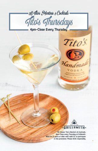 Tito's Thursdays Foam Easel Poster (24x36)